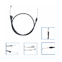 ¿Cuál es la vida útil de un cable quitanieves HUSQVARNA?